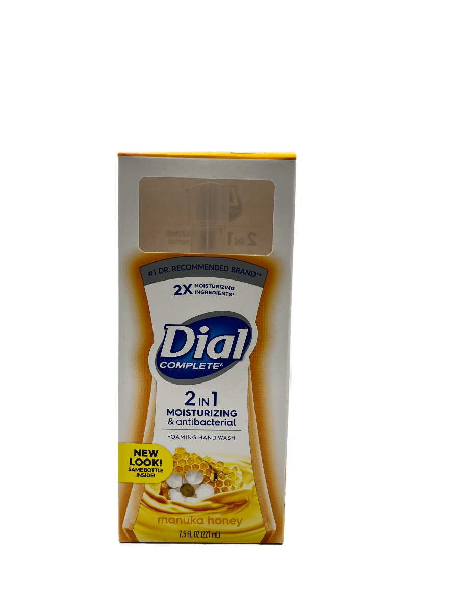 Dial 2 In 1 Foaming Hand Wash - Manuka Honey, 7.5 fl oz