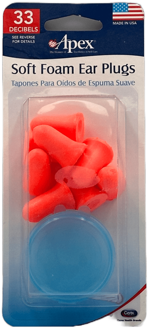 Apex - Soft Foam Ear Plugs