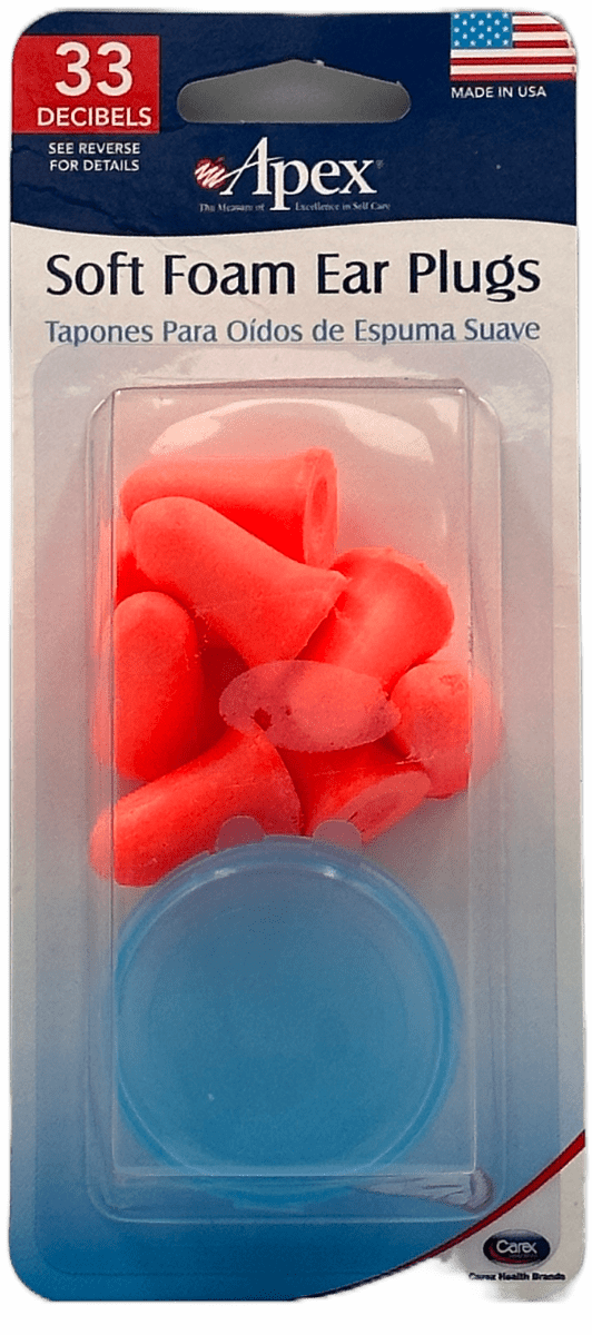 Apex - Soft Foam Ear Plugs