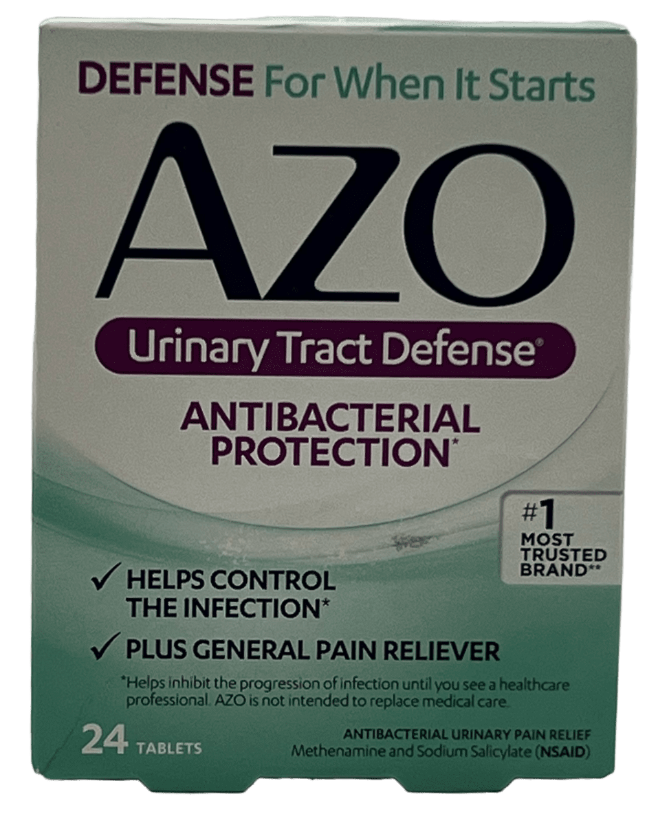 Azo - Urinary Tract Defense - Antibacterial Protection - 24 Tablets