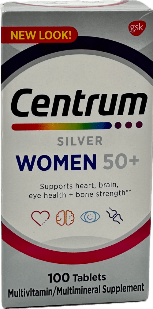 Centrum Silver - Women 50+ - Multivitamin Tablets - 100 Ct