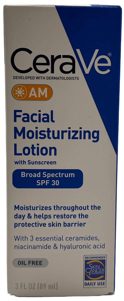CeraVe Facial Moisturizing Lotion With Sunscreen - SPF 30 - 3 FL OZ