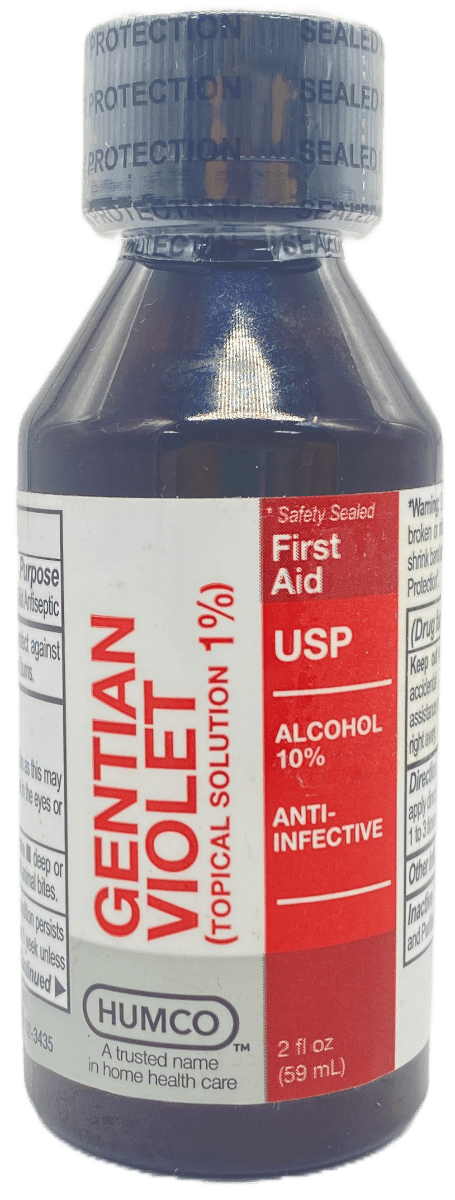 Gentian Violet Topical Solution 1% - 2 FL OZ