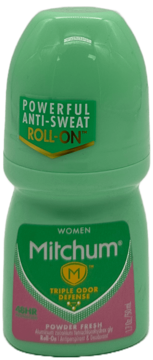 Mitchum Women Roll-On Antiperspirant Deodorant - Powder Fresh - 1.7 OZ