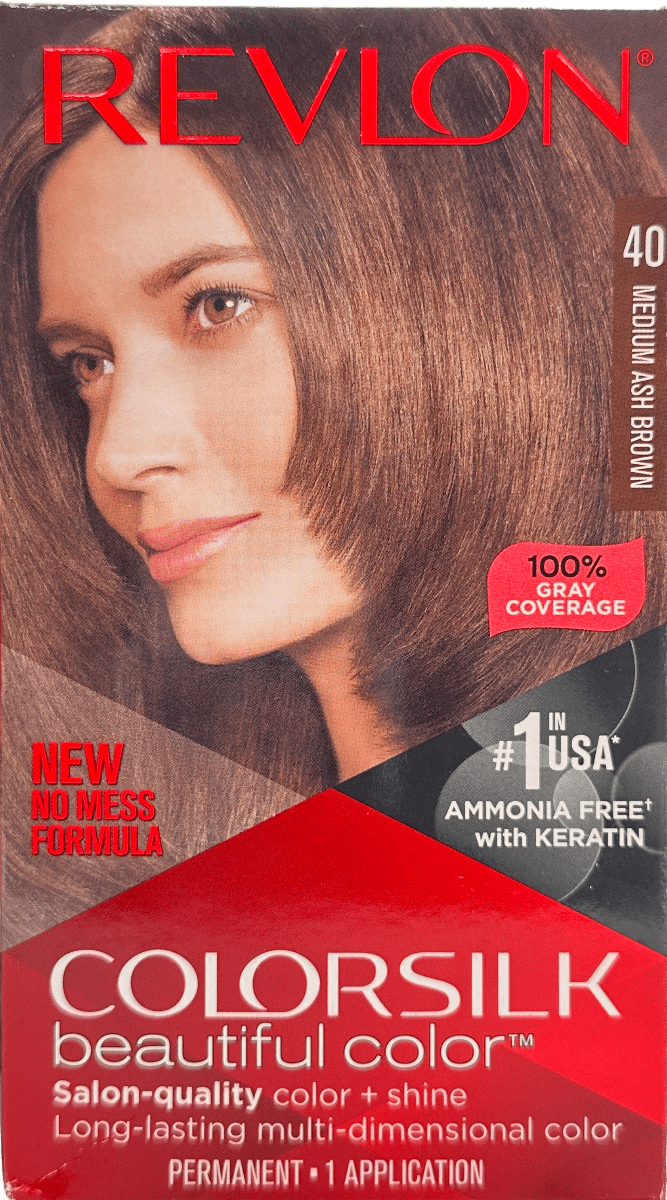 Revlon Colorsilk Beautiful Color 40 Medium Ash Brown