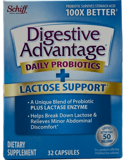 Digestive Advantage: 32-Day Probiotic Support for Lactose Lovers