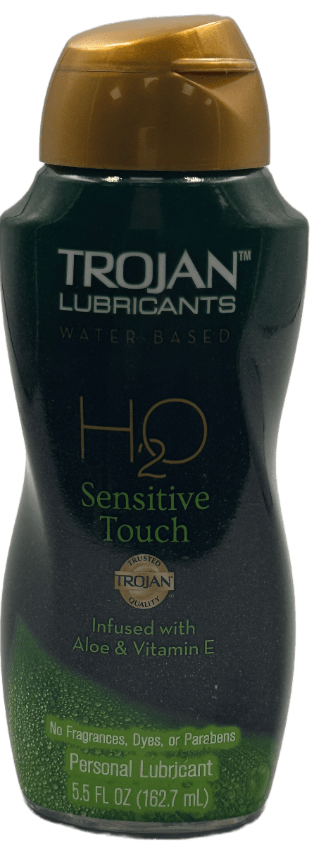 Trojan Water Based Lubricant - Sensitive Touch - 5.5 FL OZ (162.7 mL)