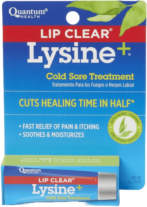 Quantum Health Lysine Cold Sore Treatment: 0.25 oz Natural Relief