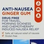 Sea Band - Anti-Nausea Ginger Gum - 24 Pieces